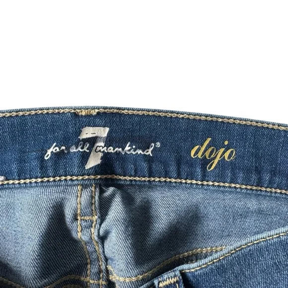 7FAMK Blue Thread Dojo Flare25 (34” inseam)
